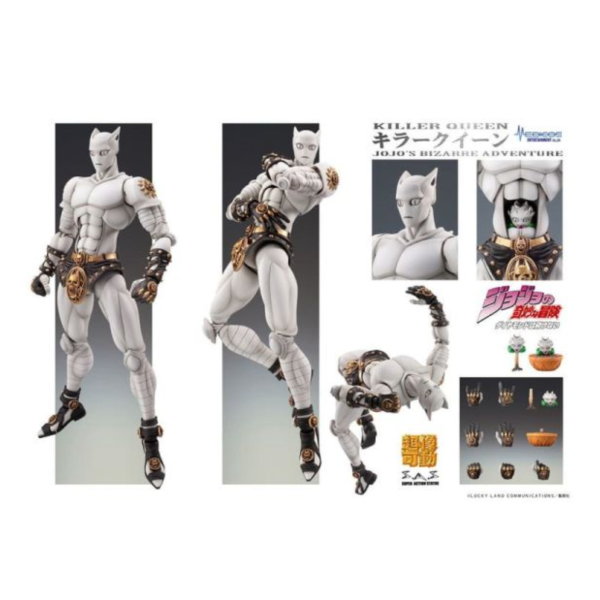 預購26年4月 超像可動 JoJo的奇妙冒險第四部 不滅鑽石 殺手皇后 再版 D1121 