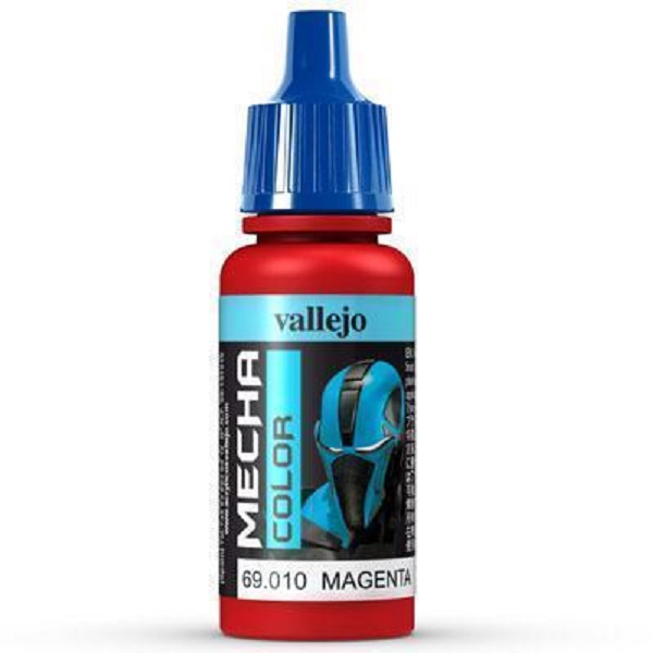 西班牙 Vallejo AV水性漆 Mecha Color # 69010 洋紅色 