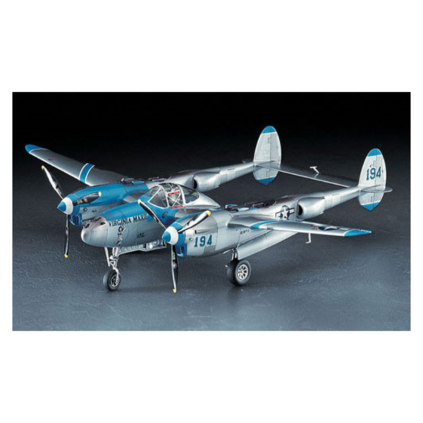 預購11月 長谷川 1/48 P-38J Lighting Virginia Marie 