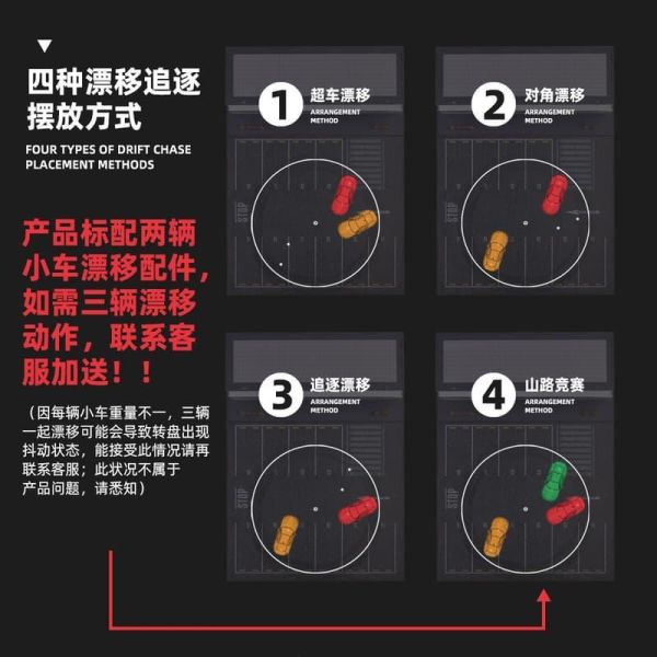 預購4月 1/64 DIY 拼裝飄移台 頭文字D 速度與激情3 兩款 