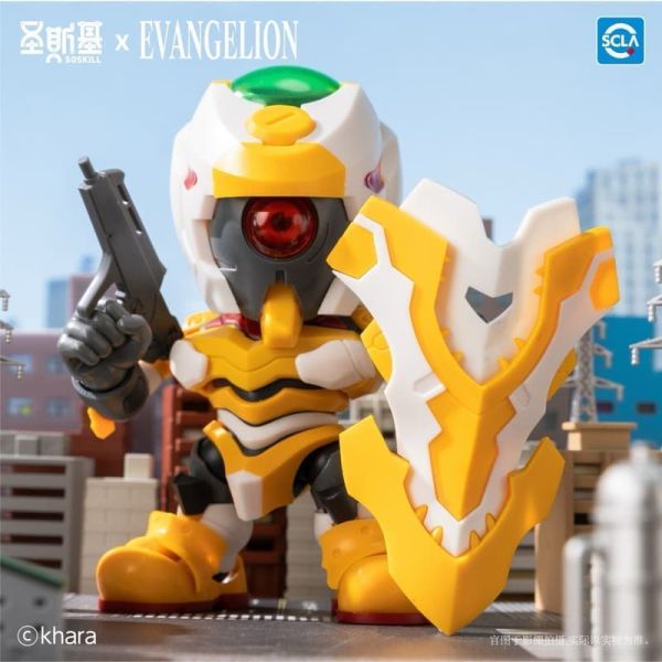 預購26年1月 聖斯基 X 新世紀福音戰士 EVA 初號機 第四使徒 拼裝盲盒 原封6入 