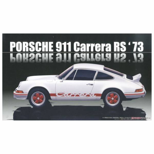 富士美 FUJIMI 1/24 RS-26 126586 PORSCHE 911 Carrera RS 1973 組裝模型<附引擎&展示銘牌> 