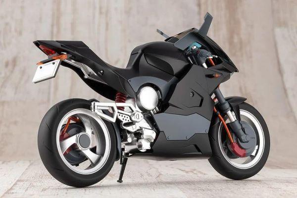 壽屋限定 1/10 創彩少女庭園 極限運動摩托車 2ND COLOR 黑色 組裝模型 