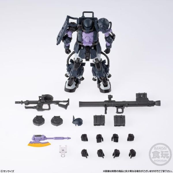 預購12月 萬代 盒玩GUNDAM ARTIFACT PRO 高機動型薩克II 黑色三連星規格 