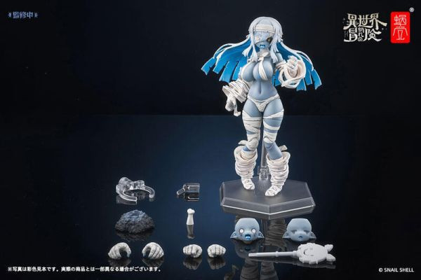 蝸之殼 RPG-03 復蘇者 格莉莎 Grisa 喪屍娘 1/12 可動完成品 