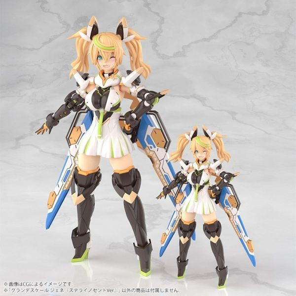 壽屋 GRANDE SCALE 夢幻之星 2 PSO2 es 潔涅 純白星 組裝 