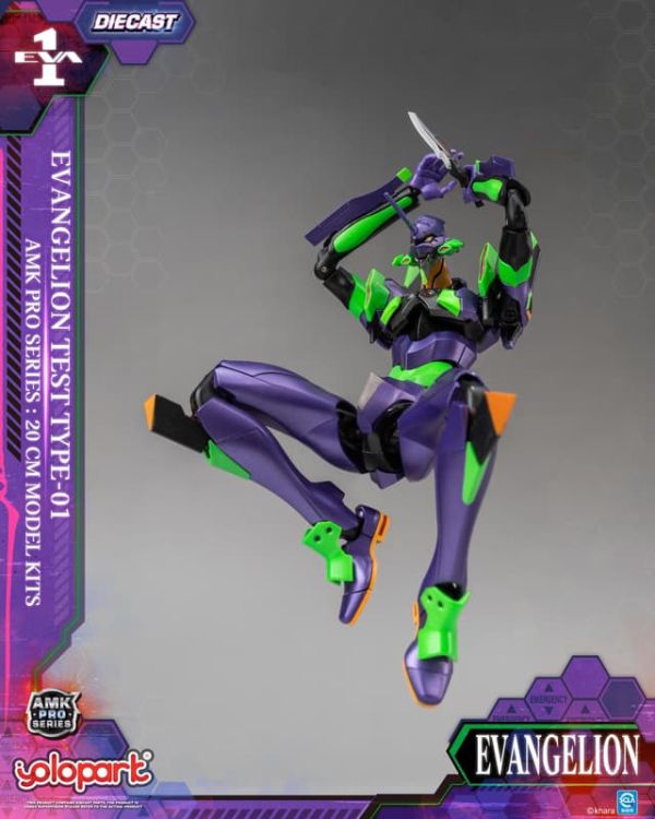 yolopark 合金可動 AMK PRO EVA 福音戰士 初號機 合金夜戰豪華版 