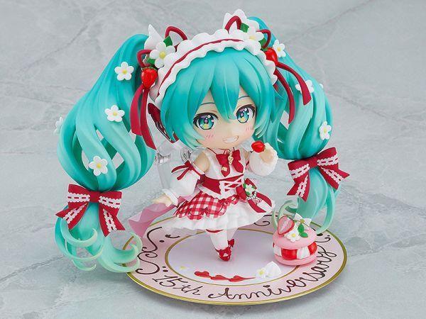 好微笑 GSC 代理版 黏土人 初音未來 MIKU 15週年紀念 草莓造型Ver 