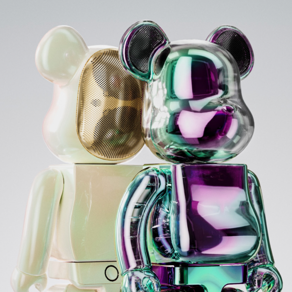 庫柏力克熊 BE@RBRICK AUDIO 400% 藍牙音響 <下單後約7~14天出貨> 