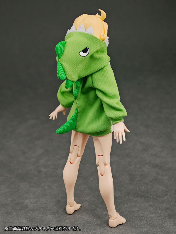 預購26年4月 Alphamax 派對動物女孩 家居服 恐龍連帽衫 不含人偶本體 