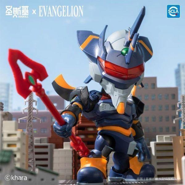 聖斯基 X 新世紀福音戰士 EVA 初號機 第四使徒 拼裝盲盒 原封6入 