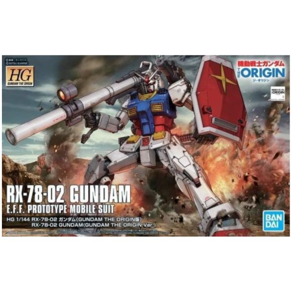 萬代 BANDAI HG 1/144 The Origin #026 RX-78-2 鋼彈 GUNDAM 組裝模型 