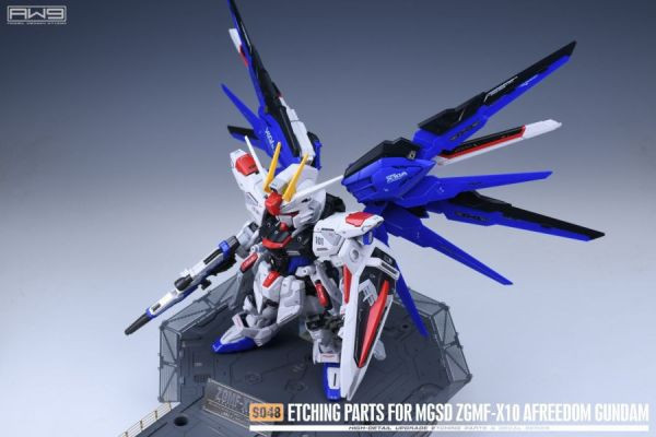 鋼魂 AW9 S48 MASTER GRADE SD MGSD 自由鋼彈 專用蝕刻片 附水貼 