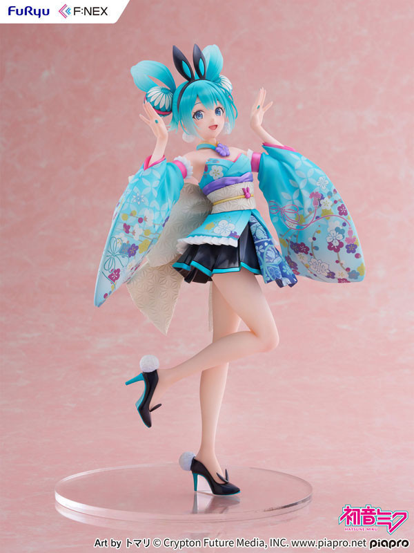 預購25年9月 F:NEX 初音未來 和風兔女郎 1/7 PVC完成品 