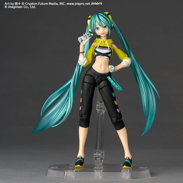 預購26年2月 海洋堂Revoltech 山口式 初音未來 MIKU 健身拳擊 