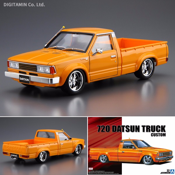 青島社 Aoshima 1/24 汽車模型 720 DATSUN TRUCK 青島社 Aoshima 1/24 720 DATSUN TRUCK