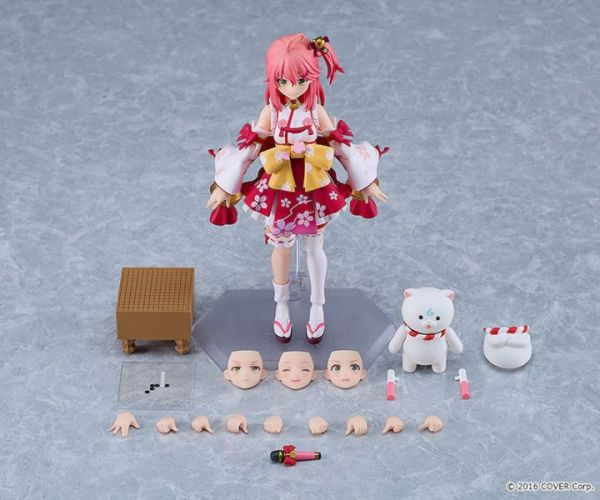 好微笑 代理版 figma hololive 櫻巫女 可動完成品 