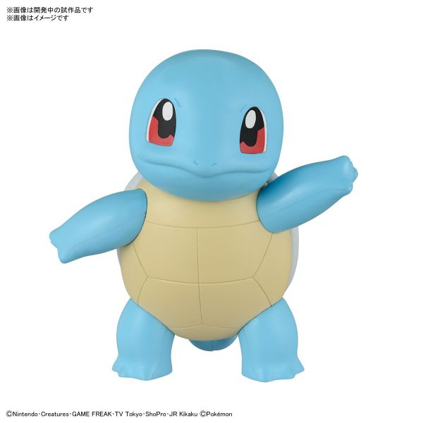 萬代 寶可夢 Pokémon PLAMO 收藏集 快組版!! 17 傑尼龜 組裝模型 