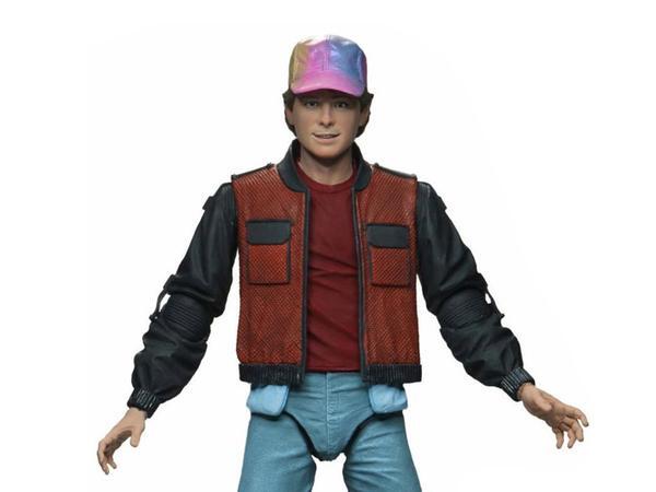 NECA 回到未來2 馬蒂 麥佛萊 7吋可動公仔 