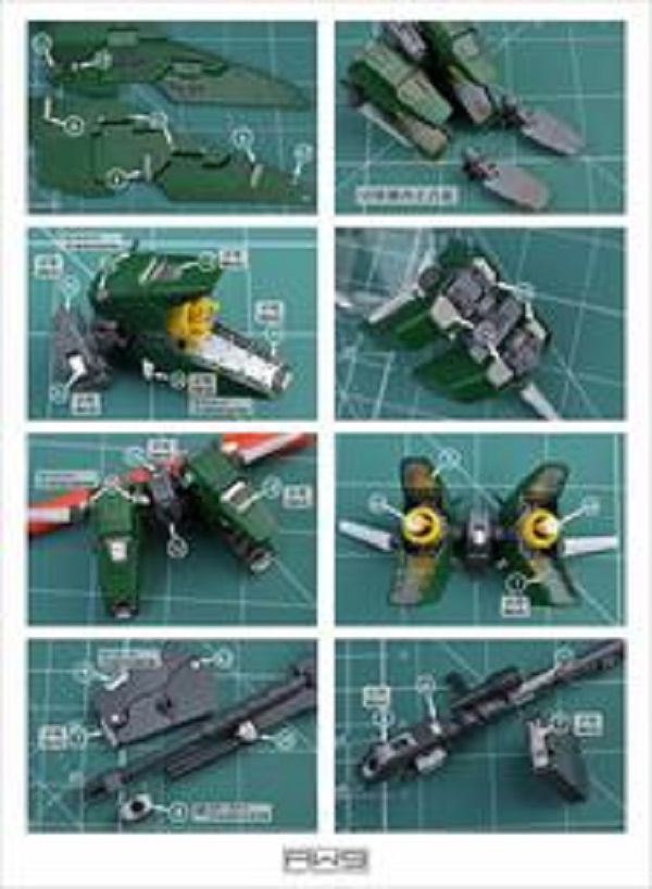 鋼魂 AW9 S09 MG 1/100 力天使 金屬蝕刻片改造套件 