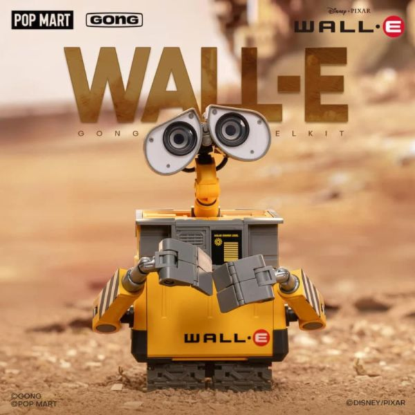 POPMART 泡泡瑪特 共鳴 GONG 迪士尼 瓦力 WALL-E 塑膠組裝模型 L0105 