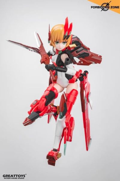 預購10-12月 GREATTOYS 1/12 禁地 第一彈 鷹妹 艾莉亞 可動人偶 機娘 