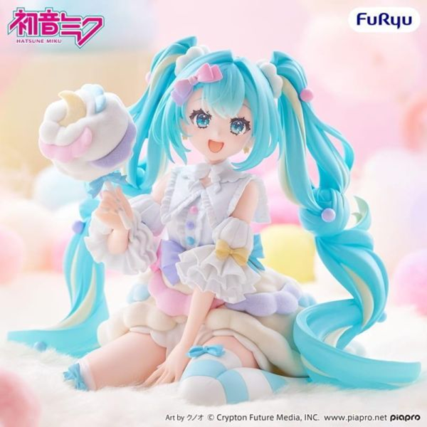 預購10月 Furyu 景品 melffy クノオ 原畫 初音未來 棉花糖Ver 