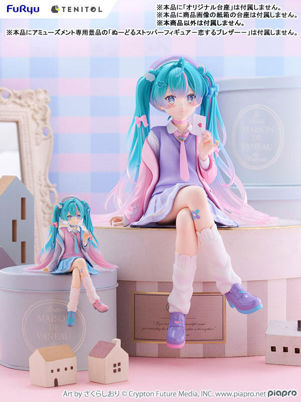 FuRyu TENITOL BIG 泡麵蓋 初音未來 Love Blazer PVC完成品 