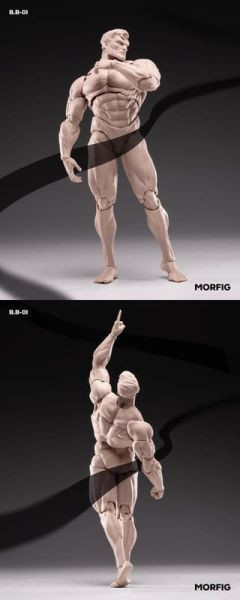 預購26年Q2 INART Male Body β 1/12 素體 超可動人偶 白膚版 