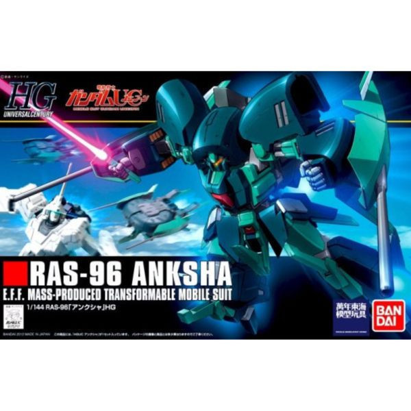 萬代 BANDAI 1/144 鋼彈模型 HGUC #141 RAS-96 安克夏 組裝模型
