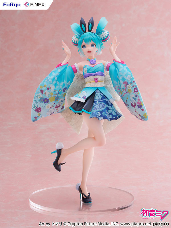 預購25年9月 F:NEX 初音未來 和風兔女郎 1/7 PVC完成品 