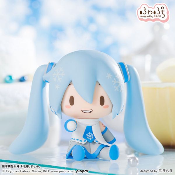 預購26年2月 SEGA 初音未來系列 ふわぷち Q版掌上坐姿 雪初音 