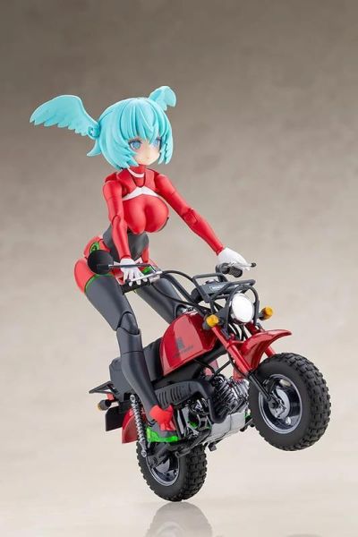 預購27年5月 壽屋 組裝模型 一般版 女神裝置 PUNI.MOFU 賽車鴞 with 本田 Z50J大猩猩 