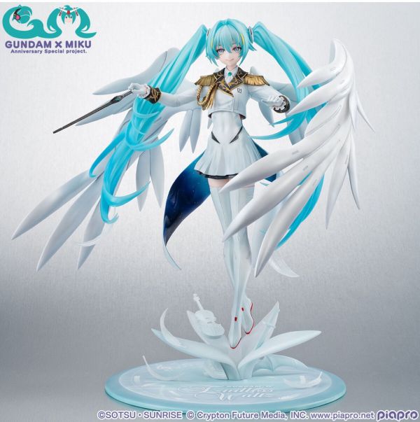 預購26年6月 MH限定 Lucrea 鋼彈X初音 MIKU 初音未來 飛翼鋼彈零式 EW 