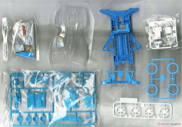 預購12月 TAMIYA 田宮 四驅車 爆走兄弟 雷霆之星XTO 天藍色特仕版 透明車身 再版 