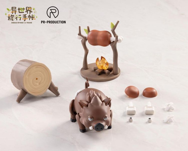 預購Q3 PR Production 異世界旅行手帳 04 新手遊俠 瑞貝卡 希爾+擴展包(小憩場景A)套組 