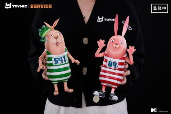 TOYMIE 監獄兔 逃亡兔 娛樂時間系列搪膠公仔 基里連科 