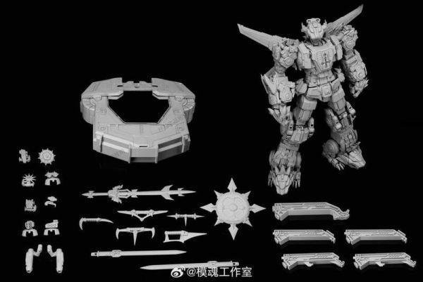 重燃 百獸王 brborn -01 合金完成品 可分離合體 L1003 