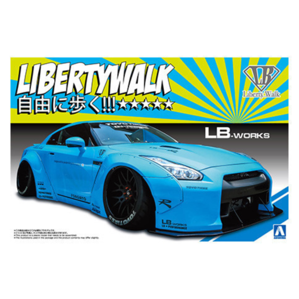 青島 1/24 LB #9 R35 GT-R ver.1 