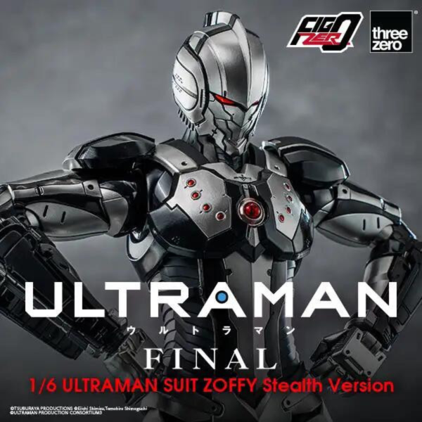threezero FigZero 超人力霸王 機動奧特曼裝甲 佐菲 潛行版 1/6 