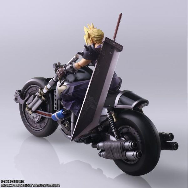 SQEX BRING ARTS 太空戰士7 最終幻想7 FF7 克勞德機車組 