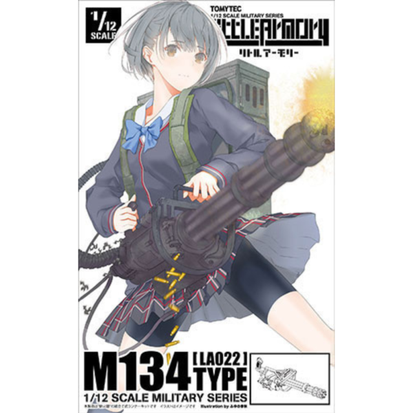 預購5月 TOMYTEC 1/12 LittleArmory (LA022) M134 迷你槍型 