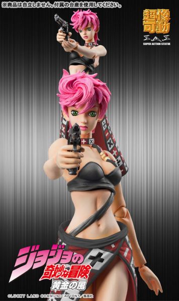 預購12月 超像可動 JOJO的奇妙冒險 第五部 特里休·烏納 BLACK版 