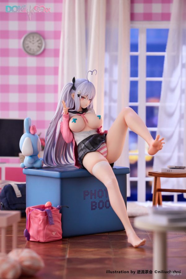 預購26年6月 Dokimax 原畫:逆流茶會 朱鷺咲澪 大頭 1/6 PVC 