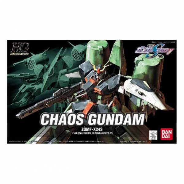 萬代 BANDAI 1/144 鋼彈模型 HG SEED #19 混沌鋼彈 組裝模型 
