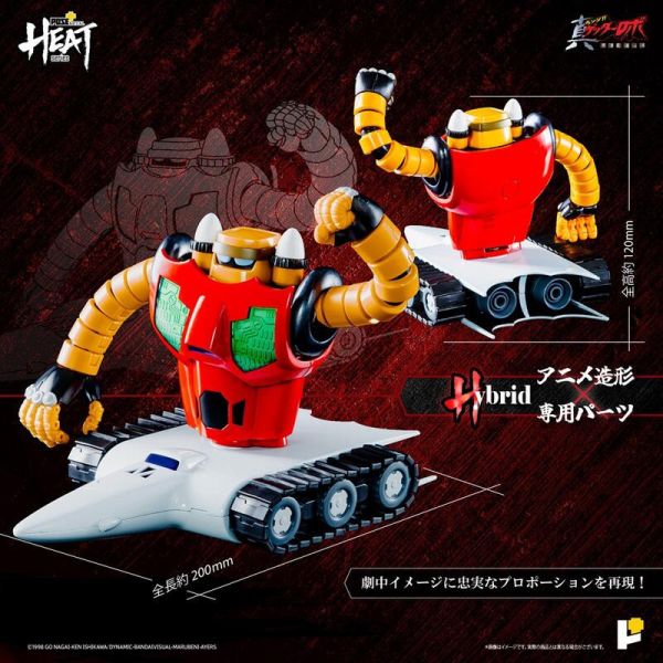 預購25年1月 POSE＋ METAL HEAT 蓋特三號 蓋特3號 世界最後之日ver. 合金可動完成品 