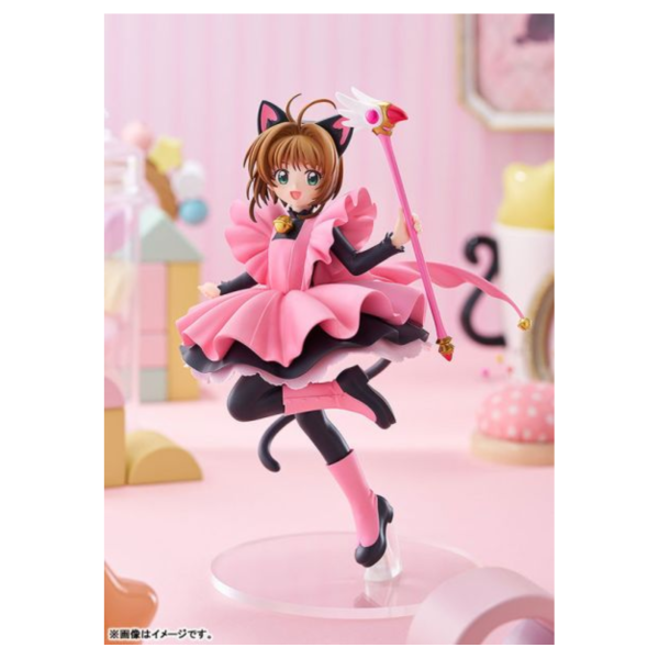 預購26年2月 GSC POP UP 庫洛魔法使 木之本櫻 黑貓風戰鬥服 L 