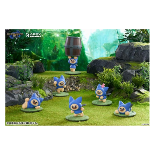 預購9月 APEX 魔物獵人 艾露貓 盒玩 中盒6入 