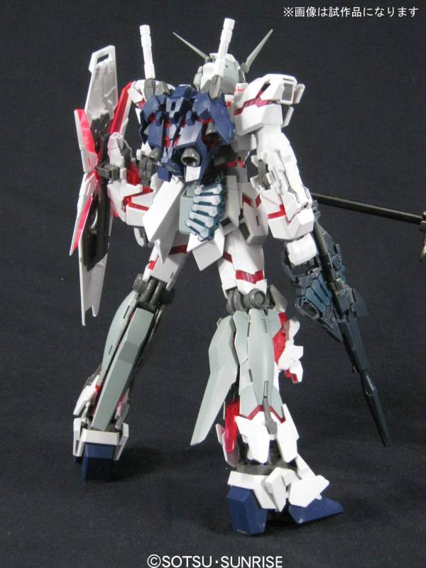 萬代 BANDAI 1/100 鋼彈模型 MG 獨角獸鋼彈 SP映像版 獸欄版 組裝模型 