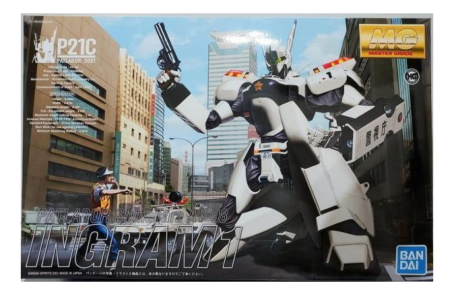 萬代 BANDAI MG 1/35 機動警察 英格蘭姆 1號機 組裝模型 